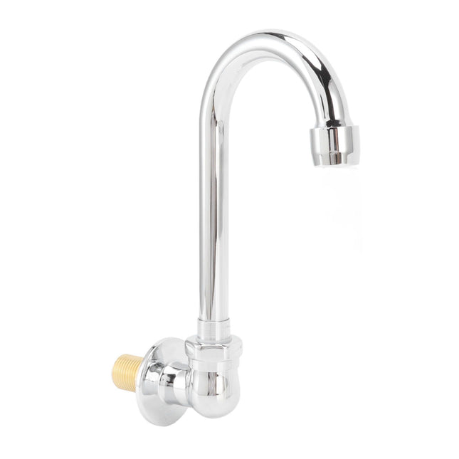 Foot Pedal Faucet Stainless Steel G1/2 Thread Wall Mounted Knee Valve Basin Tap for Hospital Railway – product detail