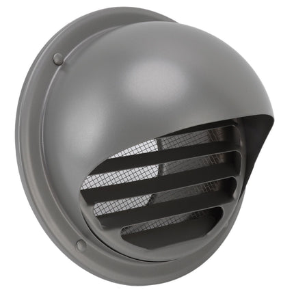 Stainless Steel Round Air Vent Louvered Cover Waterproof Windproof External Wall Vent Outlet for Ventilation System