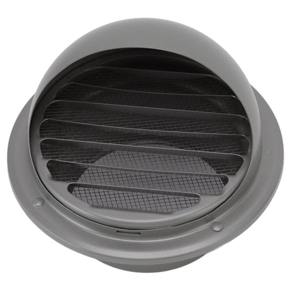 Stainless Steel Round Air Vent Louvered Cover Waterproof Windproof External Wall Vent Outlet for Ventilation System