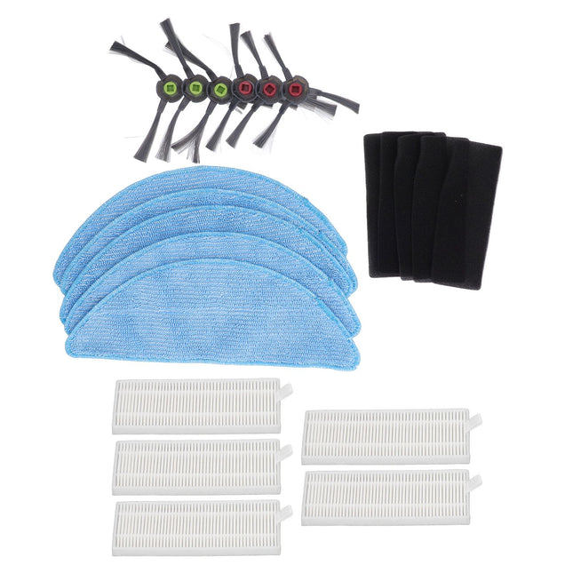 Robot Cleaner Rag Filter Set Replaceable Reusable Robot Cleaner Side Brush Set for Yeedi K600 K700 K680 – product detail