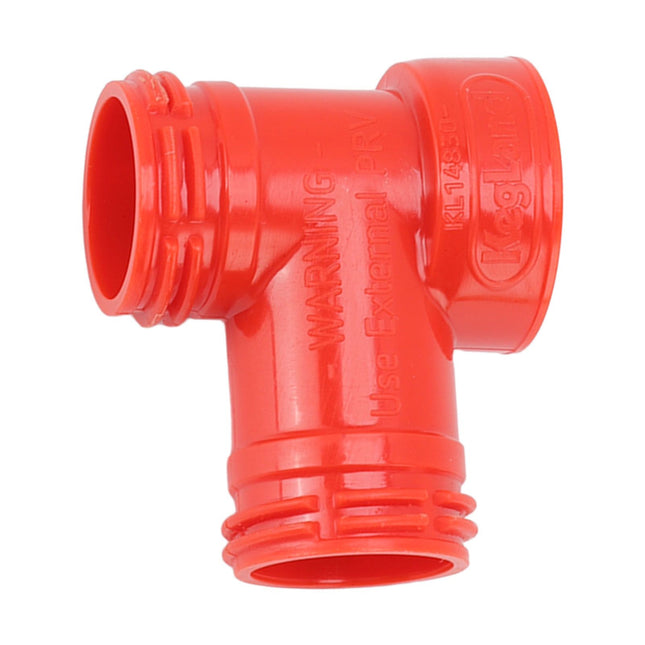 Beer Barrel Tee Adapter Plastic Carbonation Cap Tee Fitting Adapter Oxygen Free Brewing Soda PET Bottles – product detail