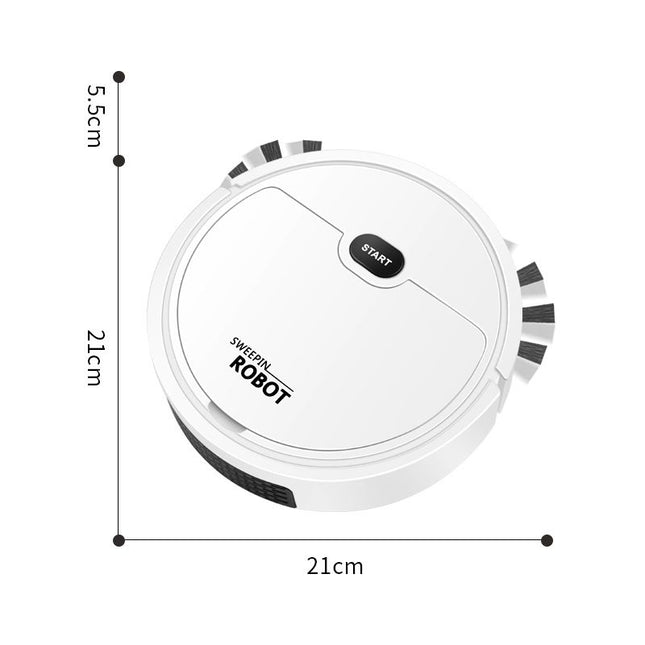 Robot Vacuum Cleaner USB Smart 3 In 1 Suction Sweeping Mopping Function Automatic Vacuum Cleaner for Small – product detail