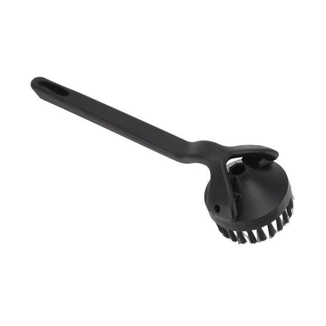 Coffee Machine Brewing Head Brush ABS Detachable Round Coffee Grinder Cleaning Brush for 58mm Diameter – product detail