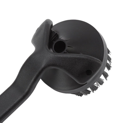 Coffee Machine Brewing Head Brush ABS Detachable Round Coffee Grinder Cleaning Brush for 58mm Diameter Head