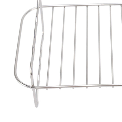 Fryer Rack Stainless Steel Rectangle Double Layer Fryer Accessory for NINJA FOOD 8QT Dual Basket Fryer