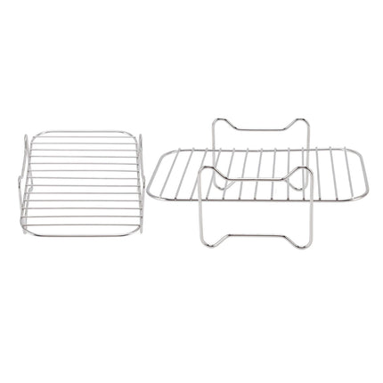 Fryer Rack Grill Dehydrator Rack for Dual Basket for NINJA FOOD 8QT Kitchen Cooking Fryer