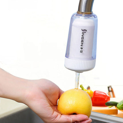 Faucet Water Purifier Home Kitchen Tap Water Filter Sink Faucet Nozzle Purifier Filter Totally 1 Filter Cartridge