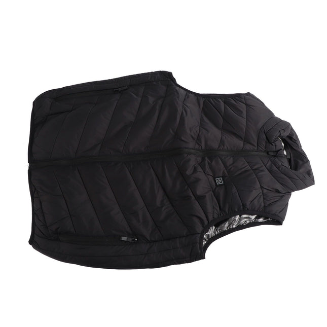 Heated Jacket Unisex 3 Gears Four Zones Heating Polyester Fiber Electric Thermal Vest for Outdoor Winter – product detail