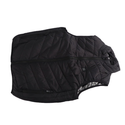 Heated Jacket Unisex 3 Gears Four Zones Heating Polyester Fiber Electric Thermal Vest for Outdoor Winter XXL