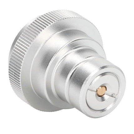 Soda Water Adapter for DUO for Terra for Art Gas Cylinder Inflation Quick Release Conversion Head Silver