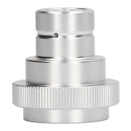 Soda Water Adapter for DUO for Terra for Art Gas Cylinder Inflation Quick Release Conversion Head Silver