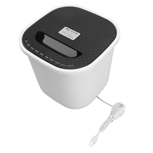6L Mini Washing Machine Forward and Reverse Rotation USB Power Supply Automatic Power Off Portable Mini