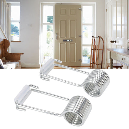 4 PCS 2CM Spring Hinge Door Closer Self Closing Spring Butt Hinge Pins Door Latch Accessories