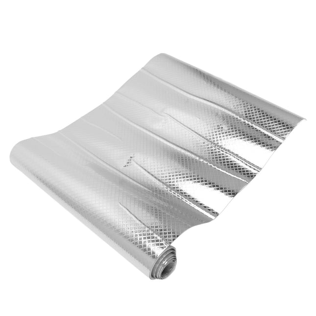 Kitchen Aluminum Foil Stickers Oil Proof Waterproof PVC Self Adhesive Kitchen Backsplash Wallpaper – product detail