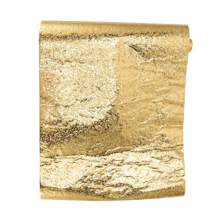 Oil Proof Sticker Waterproof Self Adhesive Aluminum Foil Wallpaper for Kitchen Drawer Cabinet Countertop Gold 30cmx2m / 11.8x78.7in