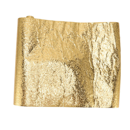 Oil Proof Sticker Waterproof Self Adhesive Aluminum Foil Wallpaper for Kitchen Drawer Cabinet Countertop Gold 30cmx2m / 11.8x78.7in