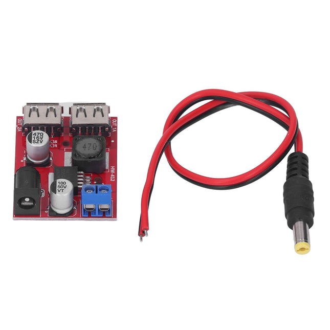 DC 6V 30V to 5V Solar Controller Circuit Board Voltage Stabilizing Controller Solar Power Buck USB Circuit