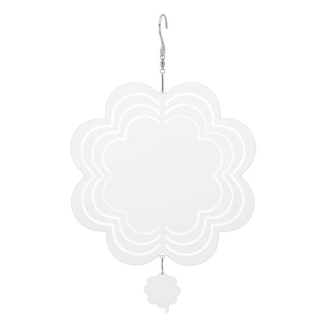 DIY Sublimation Wind Chime Aluminum Blank Wind Chimes Hanging Pendant for Outdoor Garden Courtyard