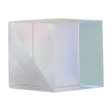 Prism Cube Optical Glass RGB Dispersion Color Cube Sun Catcher X Cube Prism Birthday Gift 15x15x15mm/0.6x0.6x0.6in