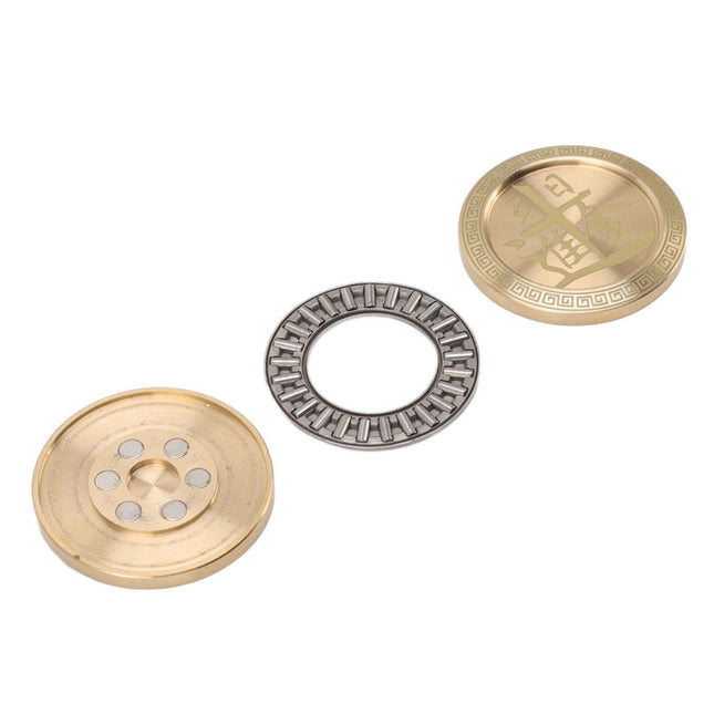 Magnetic Push Slider Stress Relief Round Portable EDC Push Slider Decompression Toy – product detail