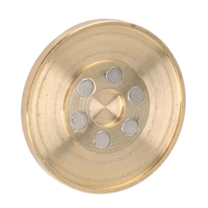 Magnetic Push Slider Stress Relief Round Portable EDC Push Slider Decompression Toy