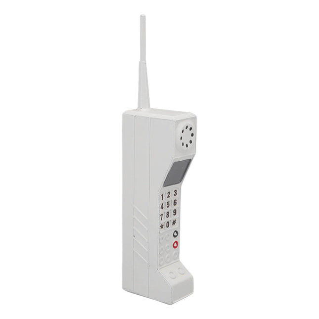 Retro Cell Phone Ornament Iron Material Vivid Lightweight Portable Decorative Colorfast Vintage Cellular – product detail