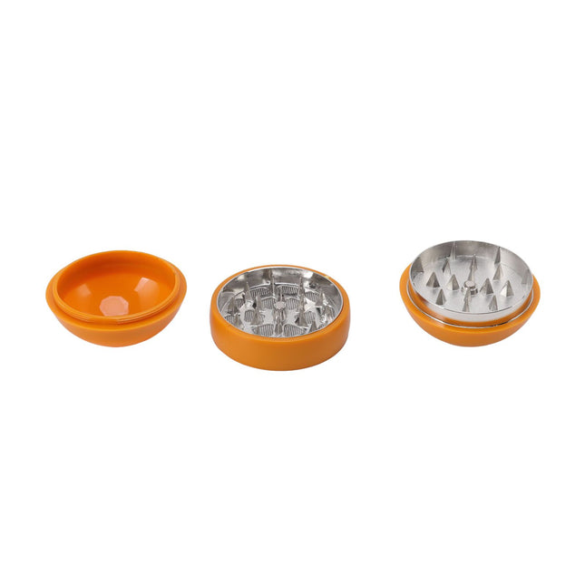Spice Grinder 3 Layers Filter Zinc Alloy 55mm Ball Shap Strong Teeth Magnetic Connection Spice Crusher – product detail
