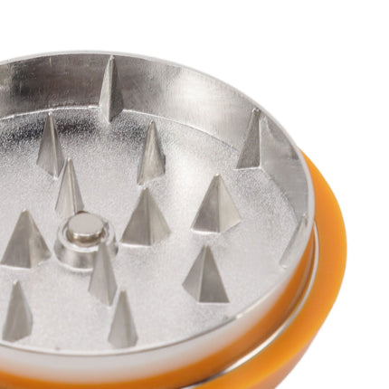 Spice Grinder 3 Layers Filter Zinc Alloy 55mm Ball Shap Strong Teeth Magnetic Connection Spice Crusher Hand Muller