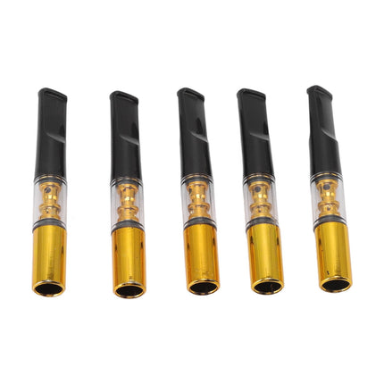5pcs Filter Cigarette Holder Portable Reusable Smoke Tar Filter Cigarette Holder for Men