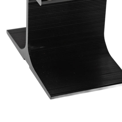 Stove Fan 6 Blades Greater Air Volume Low Noise Operation Wear Resistance Fireplace Fan Black S