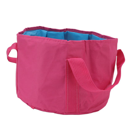 Collapsible Camping Bucket Multifunctional Portable Double Layer Foldable Water Container for Fishing Foot Soaking