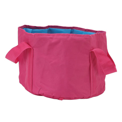 Collapsible Camping Bucket Multifunctional Portable Double Layer Foldable Water Container for Fishing Foot Soaking