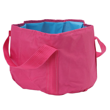 Collapsible Camping Bucket Multifunctional Portable Double Layer Foldable Water Container for Fishing Foot Soaking