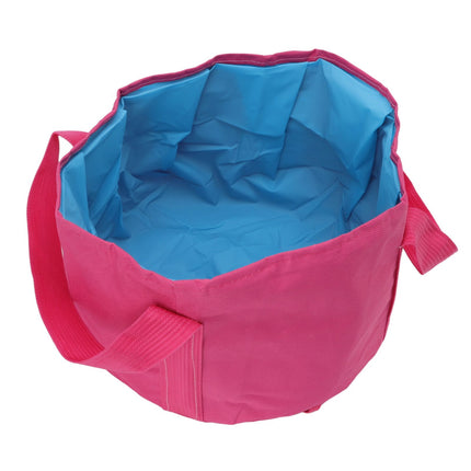 Collapsible Camping Bucket Multifunctional Portable Double Layer Foldable Water Container for Fishing Foot Soaking