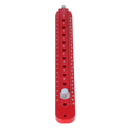 Woodworking Circle Ruler Aluminium Alloy Adjustable Woodworking Circular Drawing Tool for Carpenter Tool