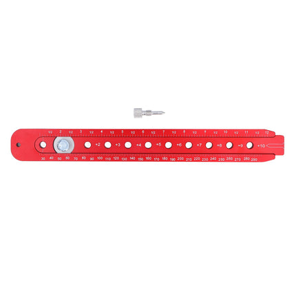Woodworking Circle Ruler Aluminium Alloy Adjustable Woodworking Circular Drawing Tool for Carpenter Tool