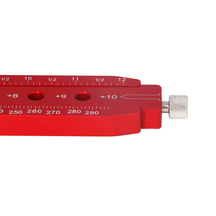 Woodworking Circle Ruler Aluminium Alloy Adjustable Woodworking Circular Drawing Tool for Carpenter Tool
