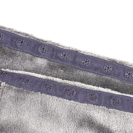 USB Heated Warm Shawl Lightweight Coral Flannel Electric Shoulder Blanket for Winter Light Gray