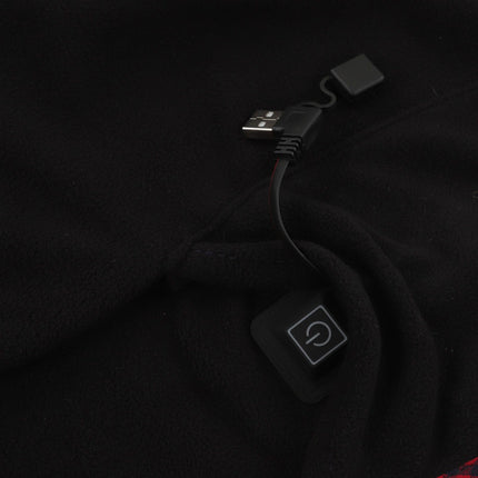 Electric Heating Blanket Fast Heating USB Electric Throw Blanket with Larger Heating Area for Students Office Workers Black