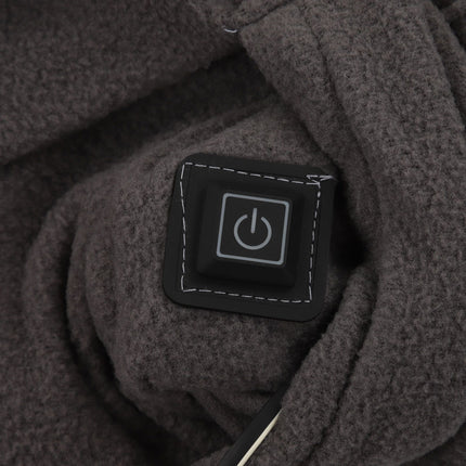 Electric Heating Blanket Fast Heating USB Electric Throw Blanket with Larger Heating Area for Students Office Workers Gray Green