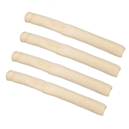 4pcs Edible Collagen Casing Dry Pig Sausage Casing Tube 24mm Diameter Sausage Collagen Casings for Ham Hot Dog