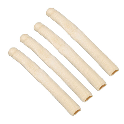 4pcs Edible Collagen Casing Dry Pig Sausage Casing Tube 24mm Diameter Sausage Collagen Casings for Ham Hot Dog