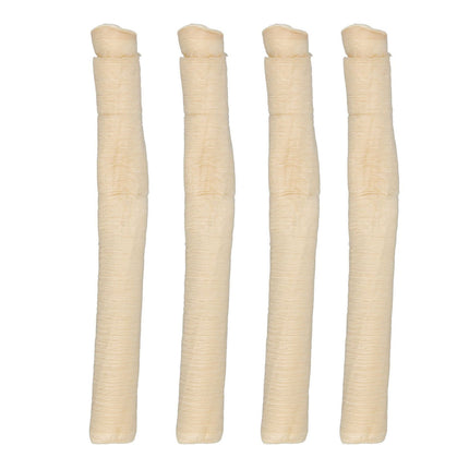 4pcs Edible Collagen Casing Dry Pig Sausage Casing Tube 24mm Diameter Sausage Collagen Casings for Ham Hot Dog