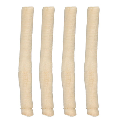 4pcs Edible Collagen Casing Dry Pig Sausage Casing Tube 24mm Diameter Sausage Collagen Casings for Ham Hot Dog