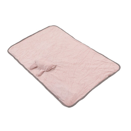 Heating Blanket Electric Warming Soft Washable Heating Shawl Wrap for Shoulder Neck Office Pink Bunny