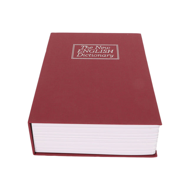 Book Safe Small Diversion Book Safe Storage Lock Box Money Coins Cards Hiding Box with Combination Lock – product detail