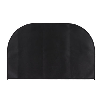 Fire Pit Mat Insulated Fireproof Heat Resistant Foldable Under Grill Mat for Fireplace Outdoor Camping Black 50x80cm/19.7x31.5in