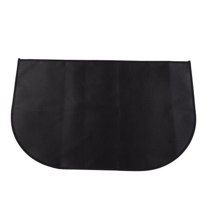 Fire Pit Mat Insulated Fireproof Heat Resistant Foldable Under Grill Mat for Fireplace Outdoor Camping Black 50x80cm/19.7x31.5in