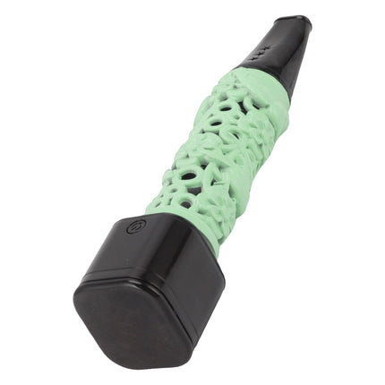 Cigarette Holder Large Capacity Temperature Change Color Rechargeable Ashless Cigarette Holder with Cigarette Lighter Green