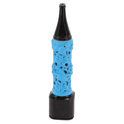 Cigarette Holder Large Capacity Temperature Change Color Rechargeable Ashless Cigarette Holder with Cigarette Lighter Blue